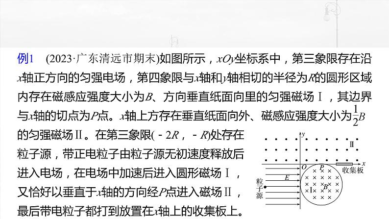 2025年高考物理大一轮复习第十一章　微点突破6　磁聚焦　磁发散（课件+讲义+练习）07