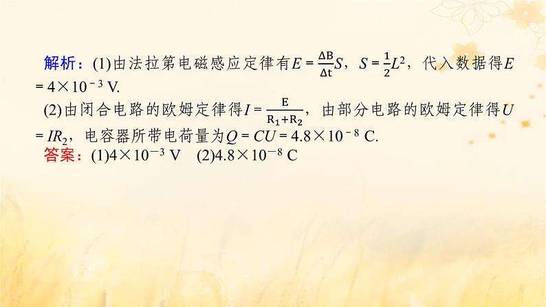 2025版高考物理全程一轮复习第十二章电磁感应专题强化十一电磁感应中的图像和电路问题课件第8页