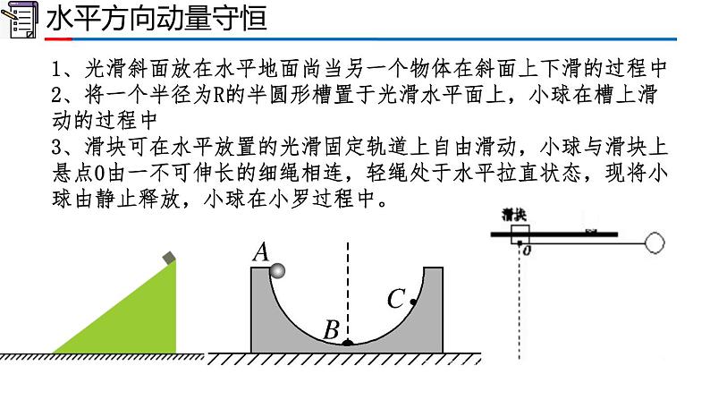 人教版2019高中物理选择性必修第一册1-3动量守恒定律精品课件104