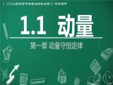 人教版2019高中物理选择性必修第一册1-1动量精品课件1