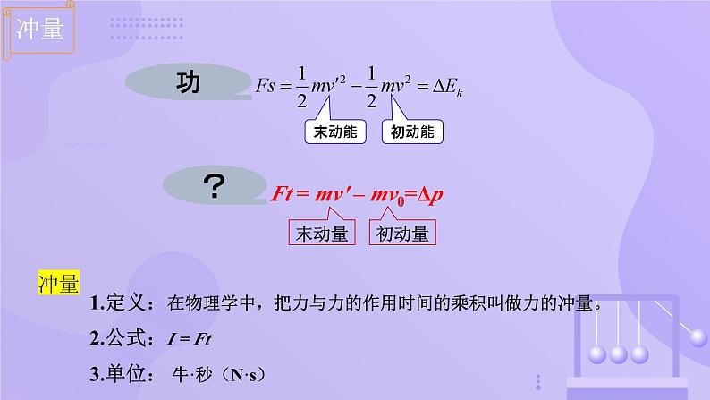 人教版2019高中物理选择性必修第一册1-2动量定理精品课件1第5页