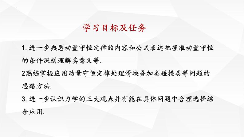 人教版2019高中物理选择性必修第一册第一章动量守恒定律复习精品课件第2页