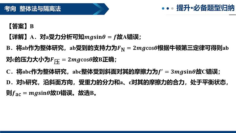 专题09  受力分析与共点力平衡（复习课件）-2025年高三物理一轮复习多维度精讲导学与分层专练07