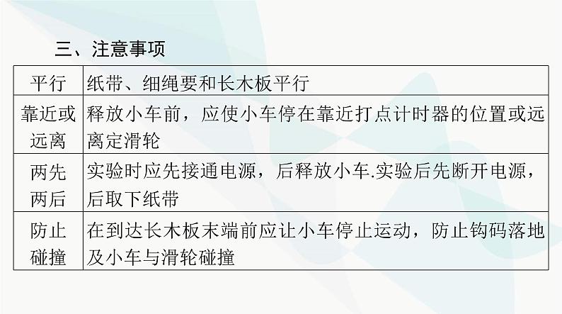 高考物理一轮复习第一章实验一研究匀变速直线运动课件第5页