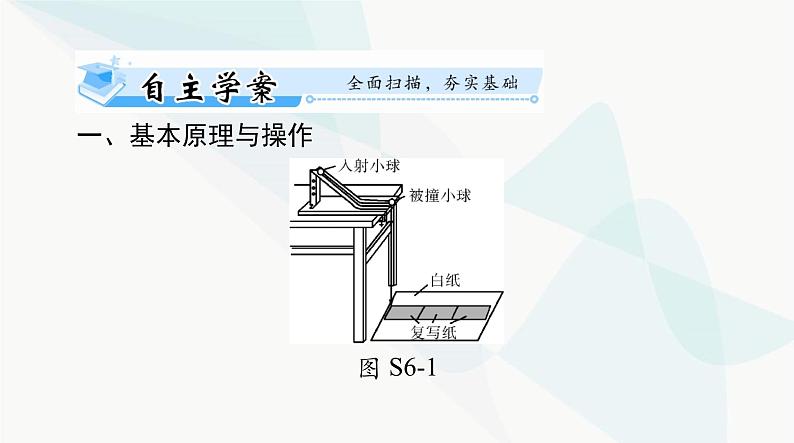 高考物理一轮复习第六章实验六验证动量守恒定律课件02