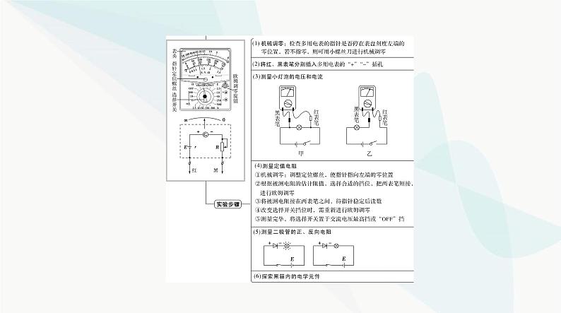 高考物理一轮复习第九章实验十练习使用多用电表课件第3页