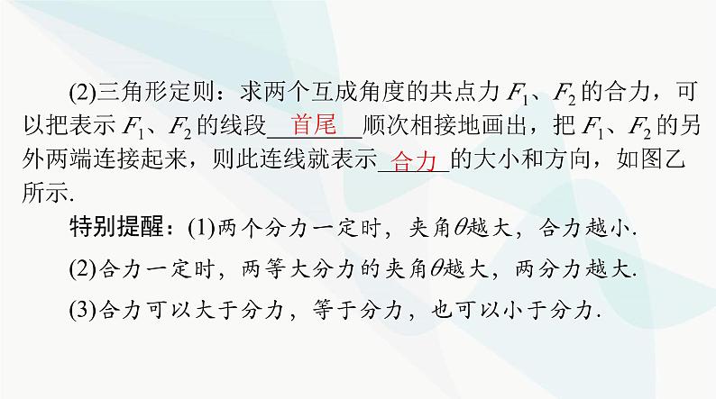 高考物理一轮复习第二章第二节力的合成与分解课件第4页