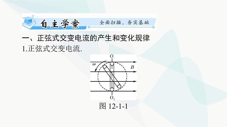 高考物理一轮复习第十二章第一节交变电流的产生和描述课件第4页