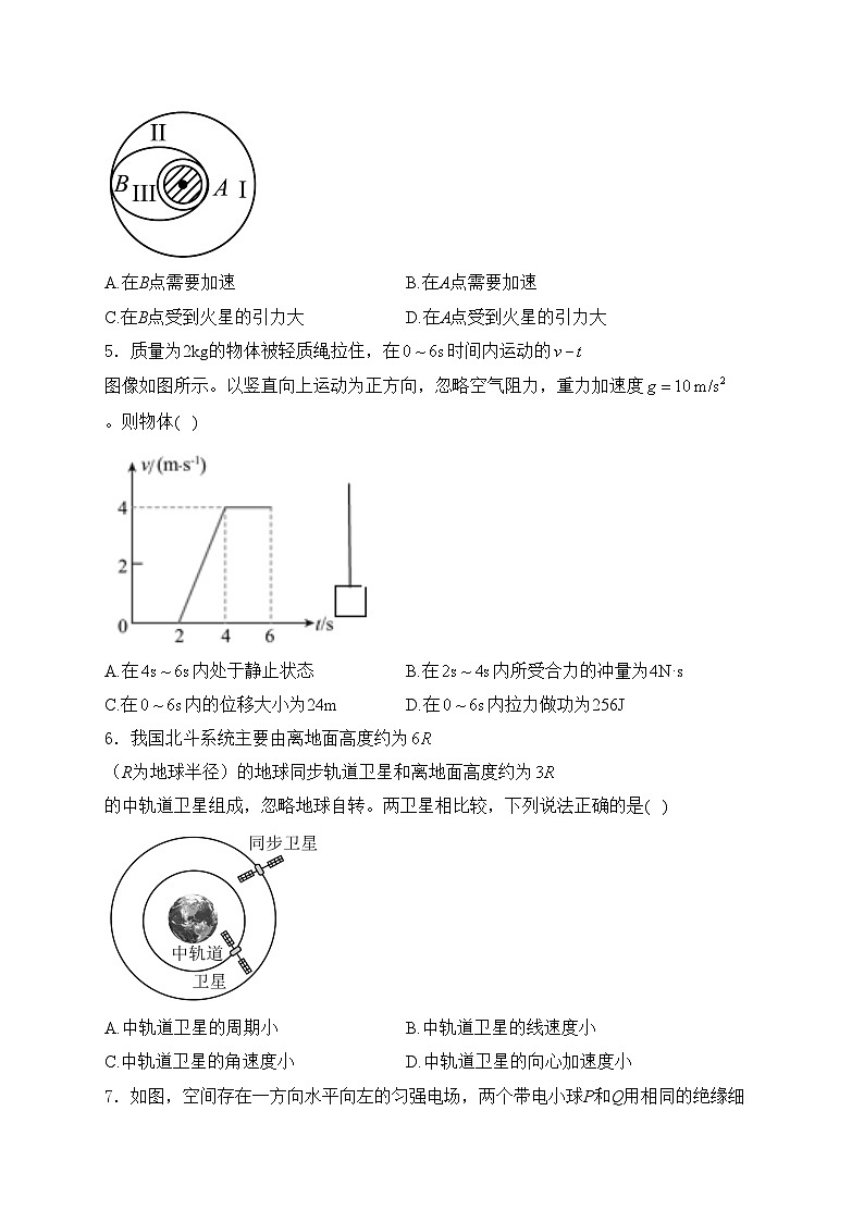 辽宁省葫芦岛市2023-2024学年高一下学期期末考试物理试卷(含答案)02