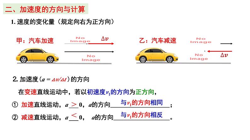 1.4.2加速度 课件 高一上学期物理人教版（2019）必修第一册第5页