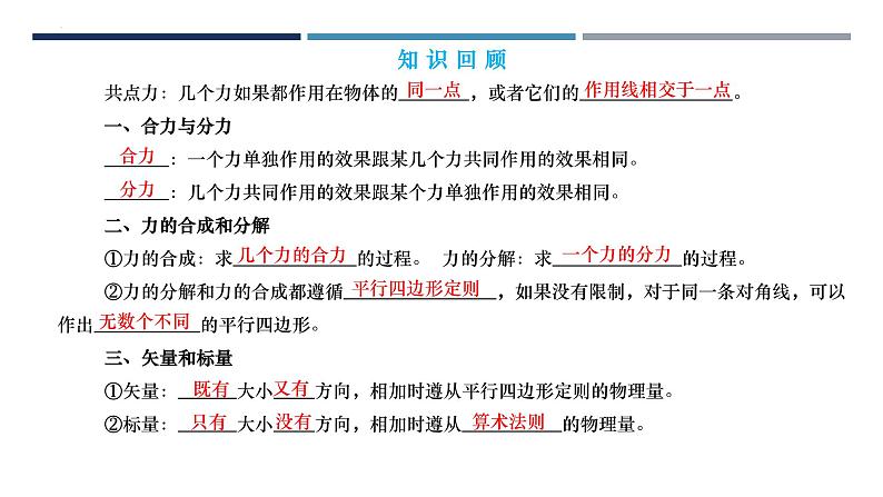 3.5共点力的平衡（课件）  高中物理 （人教版2019必修第一册）01