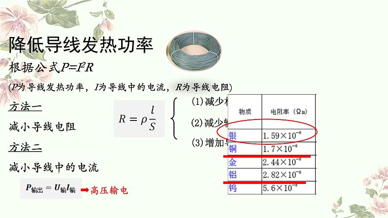 3.4 远距离输电 课件-高二下学期物理粤教版选择性必修第二册第8页