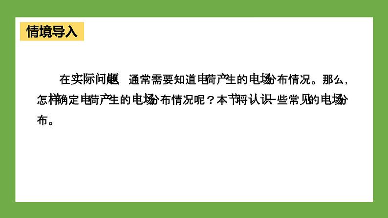 鲁科版高中物理必修三课件 1.4 点电荷的电场　匀强电场03