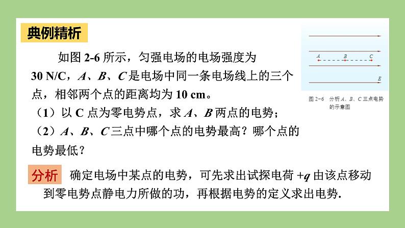 鲁科版高中物理必修三课件 2.2电势与等势面第8页