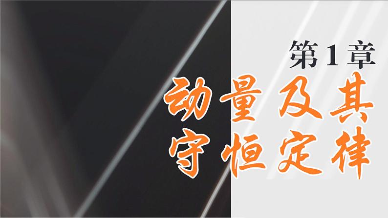 1.2 动量守恒定律及其应用 课件 高一物理鲁科版（2019）选择性必修第一册第1页