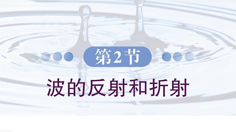 3.2 波的反射和折射 课件 高一物理鲁科版（2019）选择性必修第一册第2页