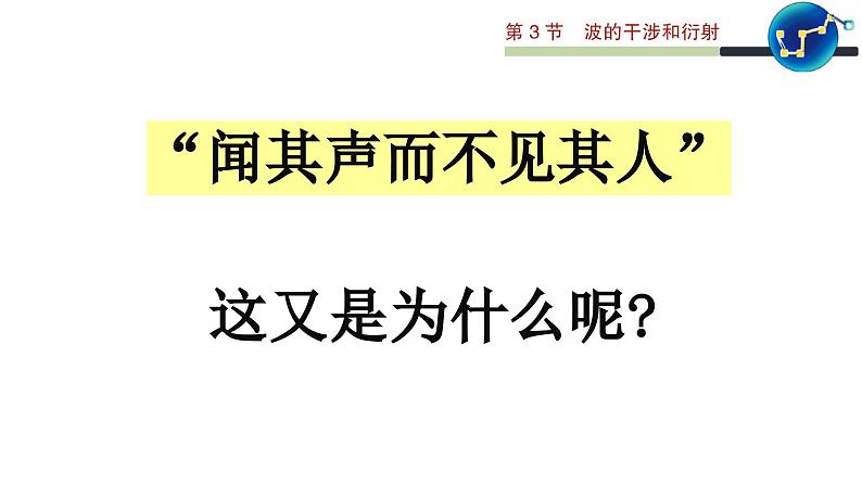 3.3 波的干涉和衍射 课件 高一物理鲁科版（2019）选择性必修第一册04