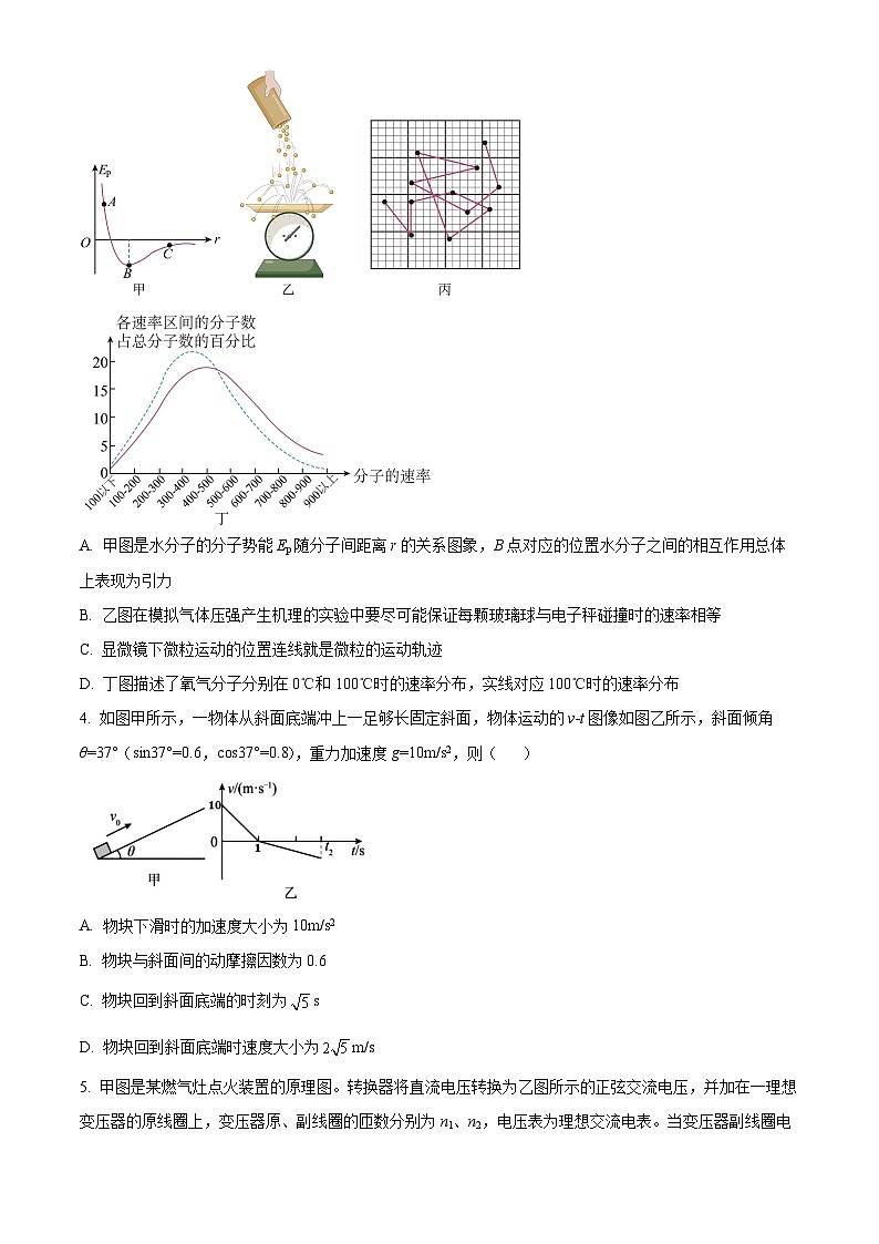 湖南省岳阳市2023-2024学年高二下学期期末教学质量检测物理试题（原卷版）第2页