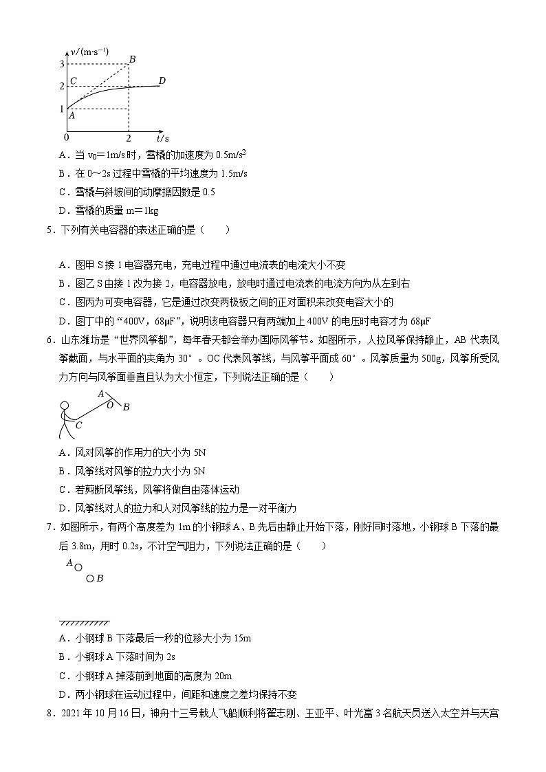 物理（浙江专用）（考试版）第2页