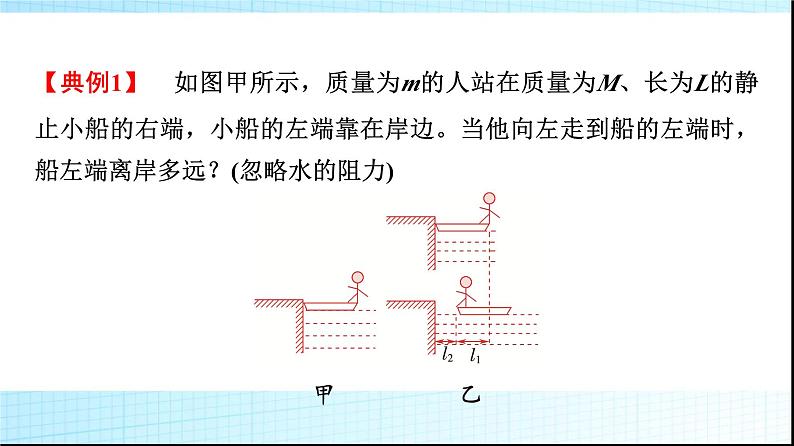 鲁科版高中物理选择性必修第一册第1章素养培优课(一)动量守恒定律的综合应用的两种模型课件04