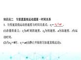 鲁科版高中物理必修第一册第2章第1节速度变化规律课件