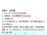 鲁科版高中物理必修第一册第4章第2节力的分解课件