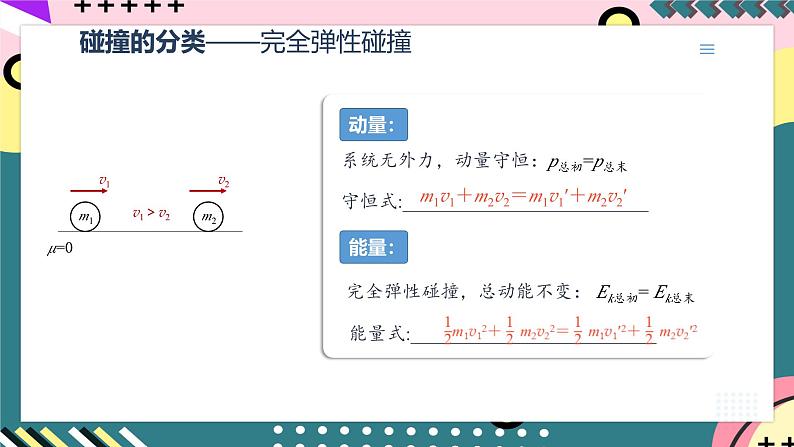 教科版（2019）高二物理选择性必修第一册 专题 《动量与能量的综合应用》课件+分层练习04