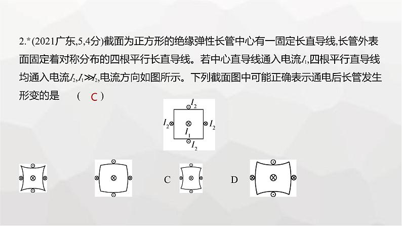 广东版高考物理复习专题一0一磁场练习课件02