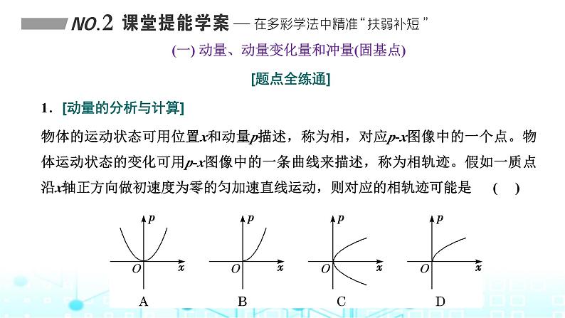 高考物理一轮复习必修第二册第六章动量动量守恒定律第一讲动量定理课件第5页