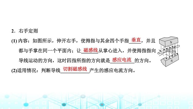 高考物理一轮复习选择性必修第二册第十章电磁感应第一讲电磁感应现象楞次定律课件第4页