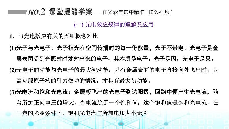 高考物理一轮复习选择性必修第三册第十五章原子物理第一讲光电效应波粒二象性课件06