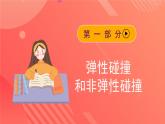 人教版（2019）高中物理选择性必修第一册 1.5《弹性碰撞和非弹性碰撞》课件