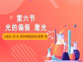 人教版（2019）高中物理选择性必修第一册 4.6《光的偏振激光》课件