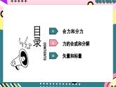 人教版（2019）高中物理必修第一册 3.4《力的合成和分解》课件