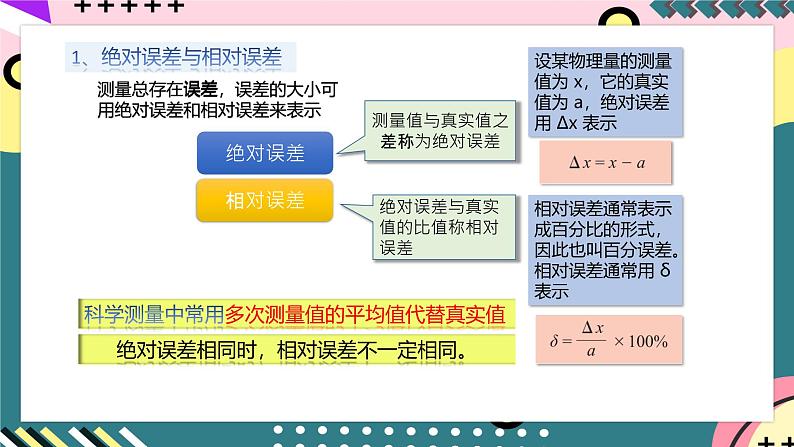 鲁科版（2019）高中物理必修第一册 2.3《实验中的误差和有效数字》课件+素材04