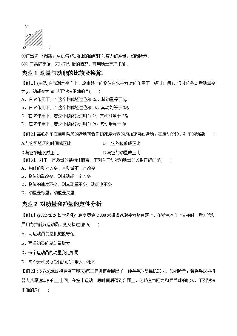 高考物理一轮复习专题14动量与动量定理及其应用(原卷版+解析)02