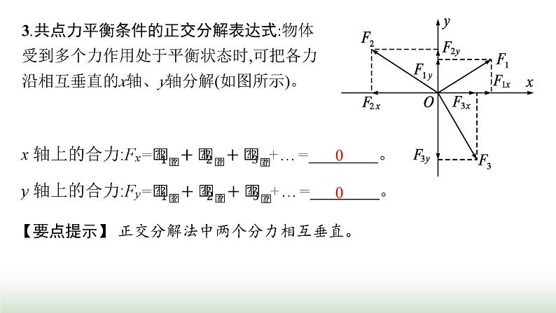 人教版高中物理必修第一册第3章相互作用力5共点力的平衡课件06