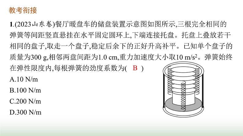 人教版高中物理必修第一册第3章相互作用力整合课件第4页