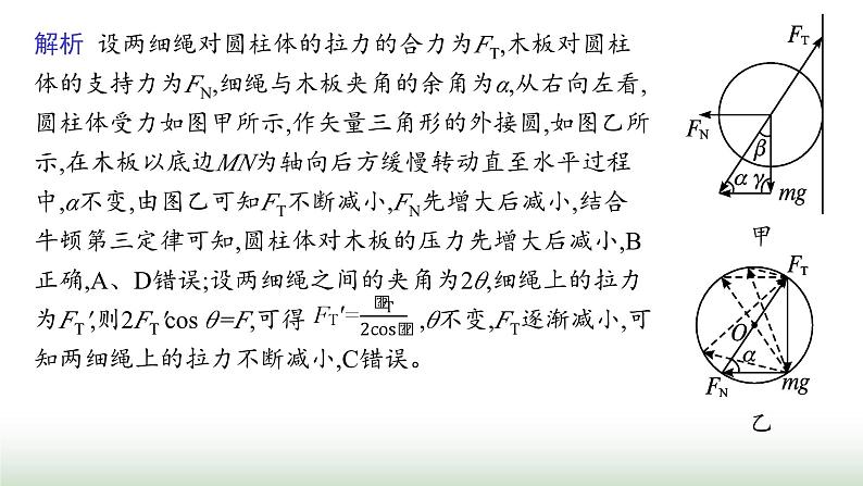 人教版高中物理必修第一册第3章相互作用力整合课件第8页