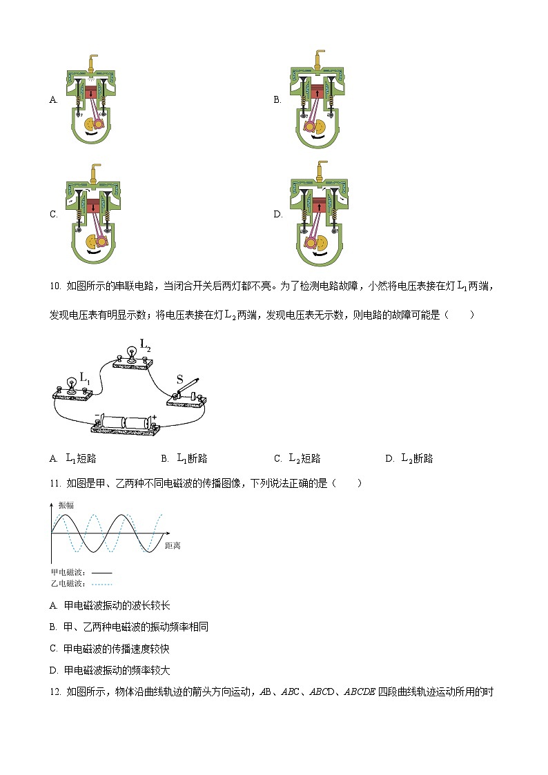 湖南省衡阳市衡阳县第二中学2024-2025学年高一上学期开学摸底考试物理试题（原卷版+解析版）03