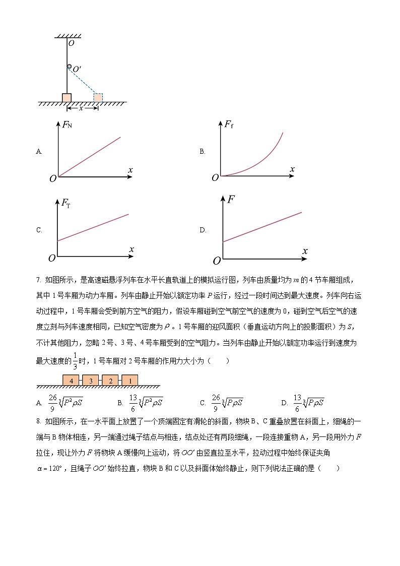 安徽省十五校教育集团鄂豫皖五十三校2024-2025学年高三上学期8月联考物理试题（原卷版+解析版）03
