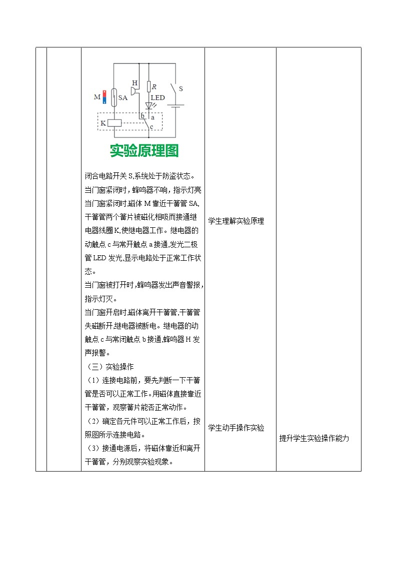 人教版（2019）高中物理选择性必修第二册 5.3《利用传感器制作简单的自动控制装置》教案03