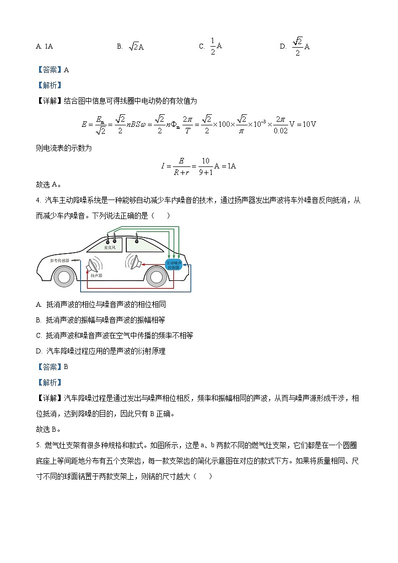 山西省朔州市怀仁市第一中学校2024-2025学年高三上学期摸底考试物理试题（原卷版+解析版）03