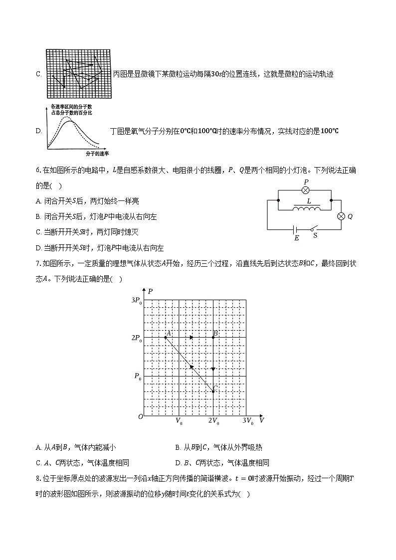 2023-2024学年北京市丰台区高二（下）期末物理试卷（含解析）02