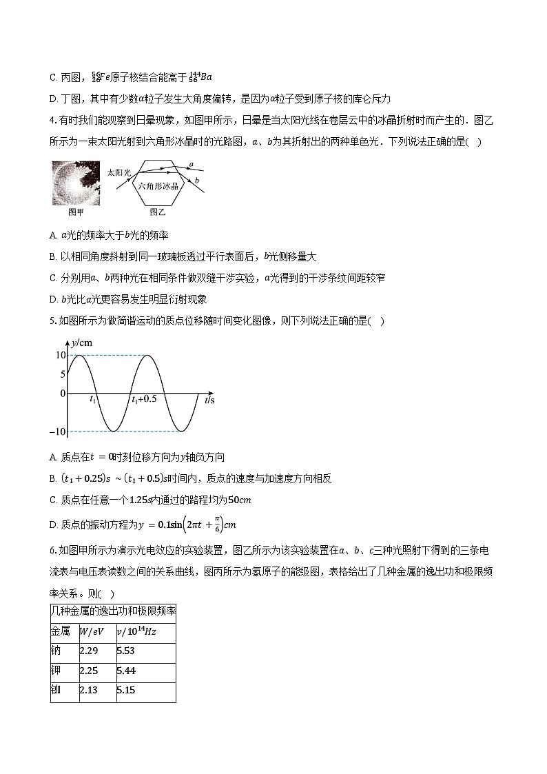 2023-2024学年辽宁省协作体高二（下）期末考试物理试卷（含解析）02