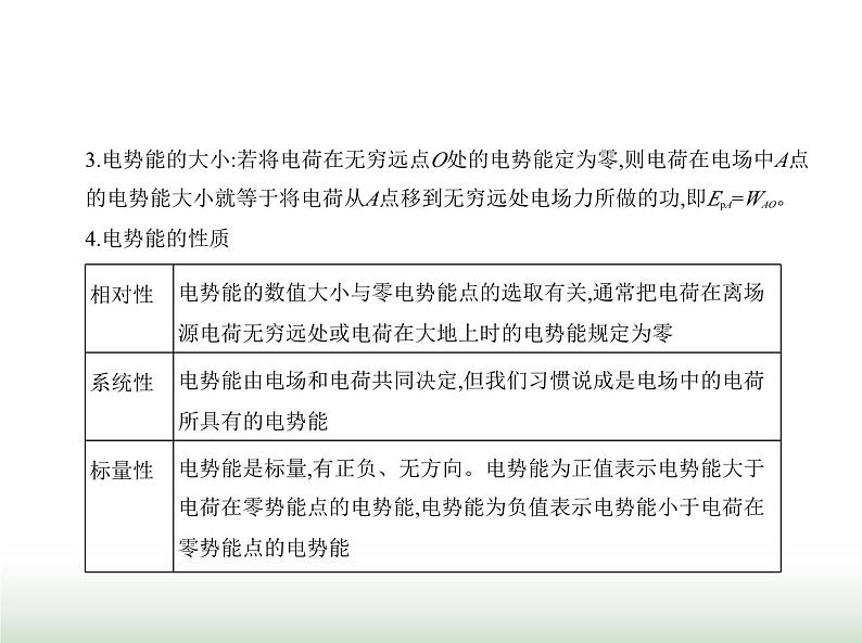 粤教版高中物理必修第三册第一章第四节电势能与电势课件02