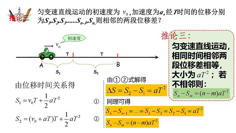 2.2 专题课：匀变速直线运动推论-高一物理同步课件（鲁科版2019必修第一册）06