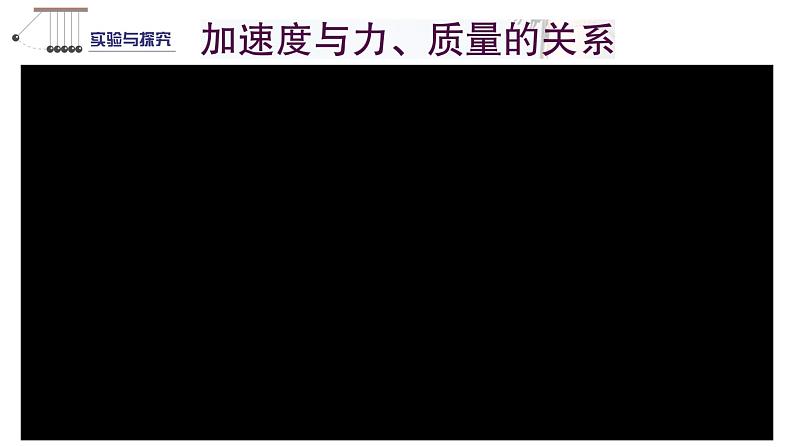 5.2科学探究：加速度与力、质量的关系高一物理同步课件（鲁科版2019必修第一册）07