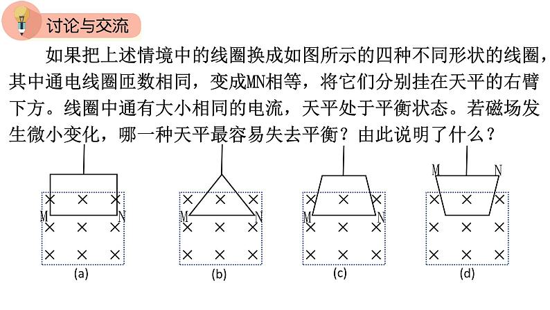 新粤教版高中物理选择性必修第二册 1.2安培力的应用 课件07