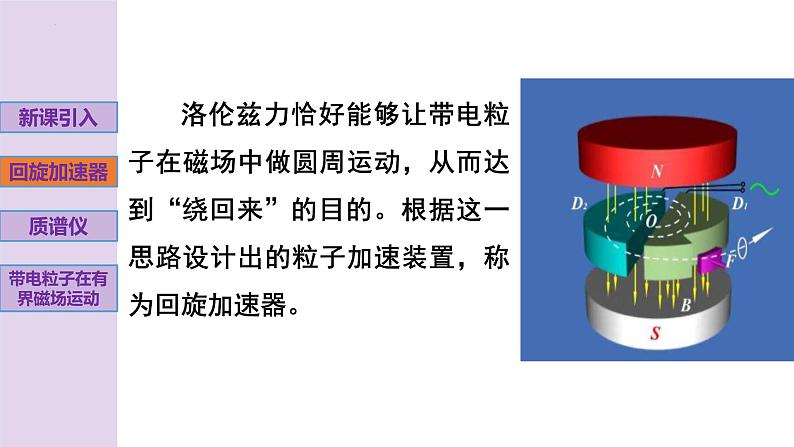 新粤教版高中物理选择性必修第二册 1.4洛伦兹力与现代技术 课件05